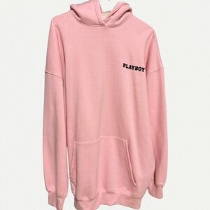 Playboy x Missguided Pink Sweatshirt